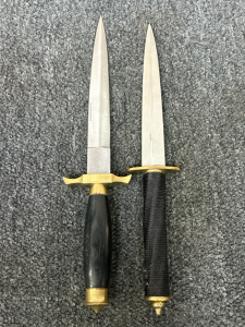 (2) Stainless Daggers