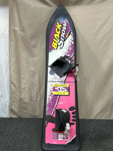 Black Snow Mogul Monster 125 Snowboard By SLM