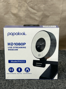 Papalook HD 1080P Live Streaming Webcam