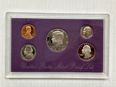 1990 Uncirculated United States Mint Proof Set