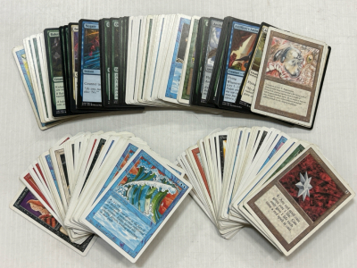 200+ Unsorted Magic The Gathering Cards