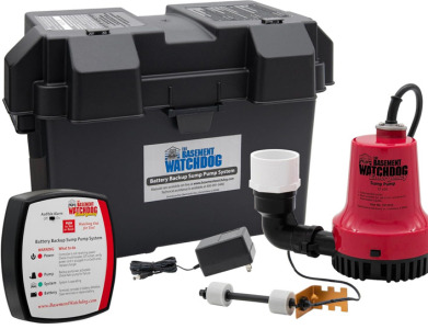 Battery Backup Sump Pump System