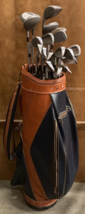 Palmer Golf Bag W/ Cubs, Balls & Tee&rsquo;s