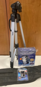 Tripod, Wireless Electric Locater & Memo Recorder