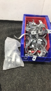 Blue Bin Of Spring Fasteners