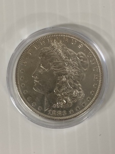 1883-O Uncirculated Morgan Silver Dollar