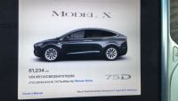 2017 TESLA X - 81K MILES - AWD - 36