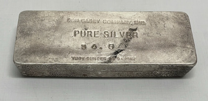 34.5 Ounce Troy Ounces .999 Fine Silver Bar