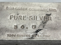 34.5 Ounce Troy Ounces .999 Fine Silver Bar - 2