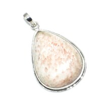 Silver Agate(25.2ct) Pendant - 2