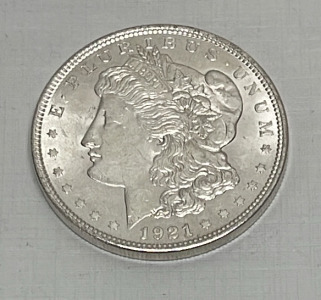 1921 Morgan Silver Dollar