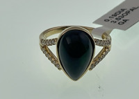 14kt. Yellow Gold 3.53ct. Opal And 0.19ct. Diamond Ring Size 7 $4,380.00 Retail Value - 2