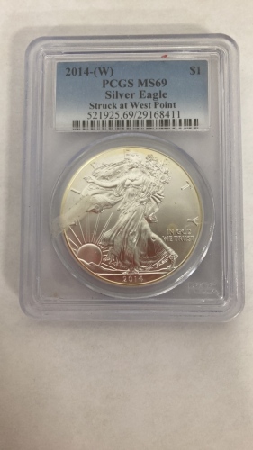 1 Troy Ounce .999 Silver Eagle/Walking Liberty Round