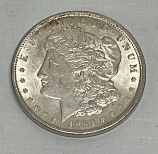 1921 Morgan Silver Dollar