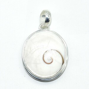 Silver Shiva Eye(9.9ct) Pendant