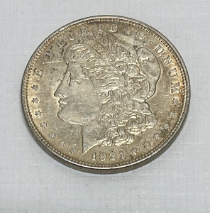 1921 Morgan Silver Dollar