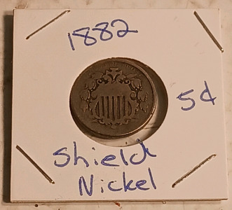 1882 Shield Nickel