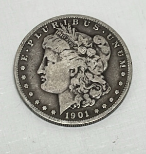 1901 Morgan Silver Dollar