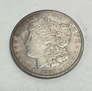 1921 Morgan Silver Dollar