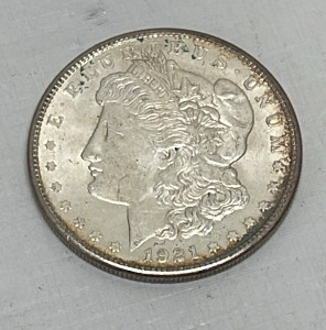 1921 Morgan Silver Dollar