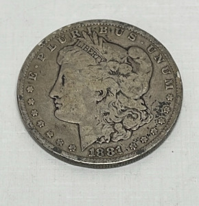 1881 Morgan Silver Dollar