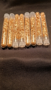 (8) Bottles Gold Flake/Leaf Gold