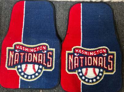 Washington Nationals Car Floor Mats
