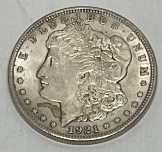 1921 Morgan Silver Dollar