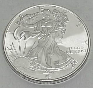 Walking Liberty 1 Ounce .999 Fine Silver Round