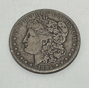 1885 Morgan Silver Dollar