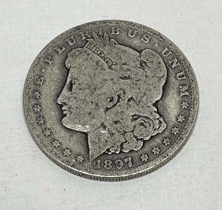 1897 Morgan Silver Dollar