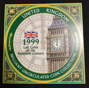 United Kingdom 1999 Last Coins Of The Twentieth Century Brilliant Uncirculated Coin Collection