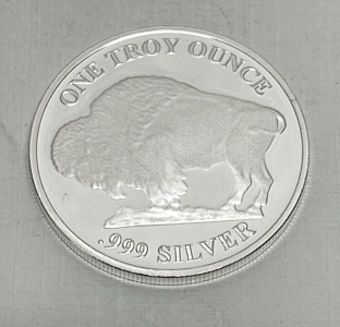 Buffalo 1 Ounce .999 Fine Silver Round