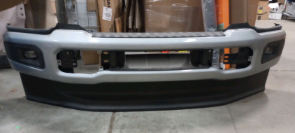 2023- 2024 Silver Ford Bumper With Wiring Harness