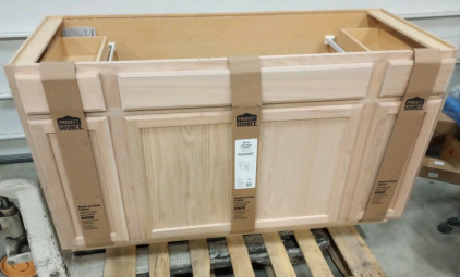 4 Door 2 Drawer Sink Base Cabinet (60 x 39 x 24)