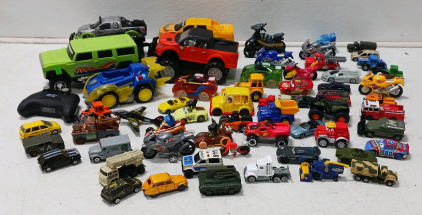 Assortment of Cars and Trucks for Kids