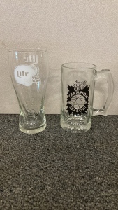 (2) Sets Of Beer Mugs