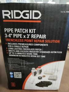 Rigid Pipe Patch Kit 3-4" pipe x3' Repair