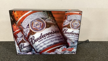 Budweiser Light-Up Decor