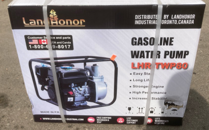 New Land Honor Gasoline Water Pump Model: LHR-TWP80