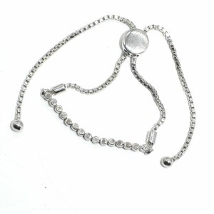 Silver Diamond(0.25ct) Bracelet