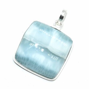 Silver Larimar(11.1ct) Pendant