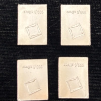 (4) 1 Gram Bars Of .999 Fine Silver - 2