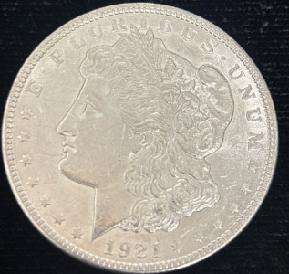 1921 Morgan Silver Dollar