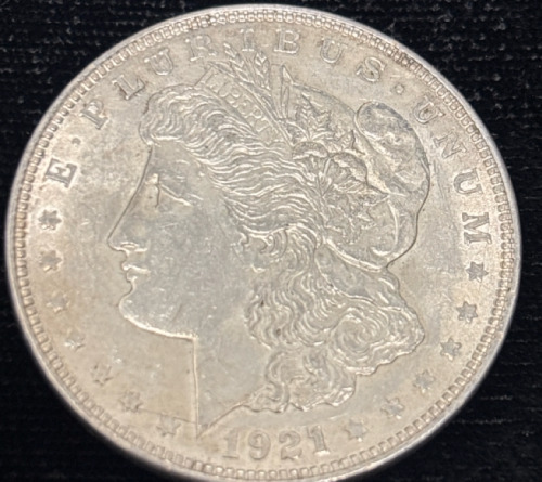 1921 Morgan Silver Dollar