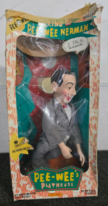 Vintage Pee-Wee Herman Matxhbox Talking Doll