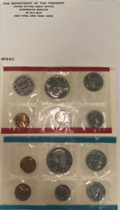 1972 US Mint Uncirculated Proof Set