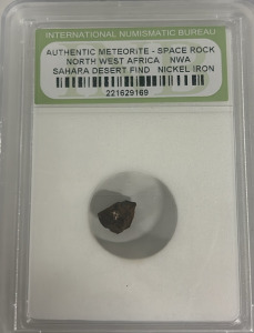 Authentic Meteorite-Space Rock Northwest Africa NWA Sahara Desert Find - Nickel Iron