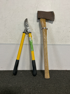 True Temper Vulcan Kelly Works Axe And Garden Loppers