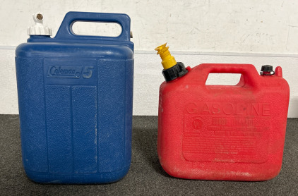 Coleman Cooler & Gas Can